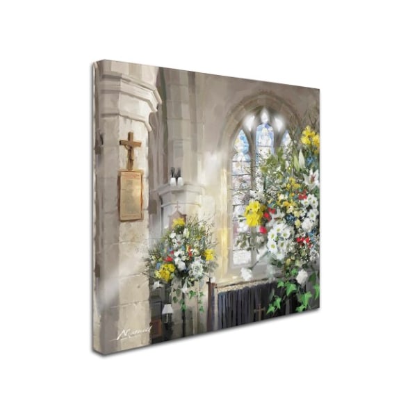 The Macneil Studio 'Church Flowers' Canvas Art,35x35